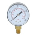 thumbnail image 2 of Manómetro Axial, Medidor De Presión Axial De 0 A 11 Bar, Esfera De 2,0 Pulgadas, NPT De 1/8 Pulgadas Para La Industria Química, 2 of 7