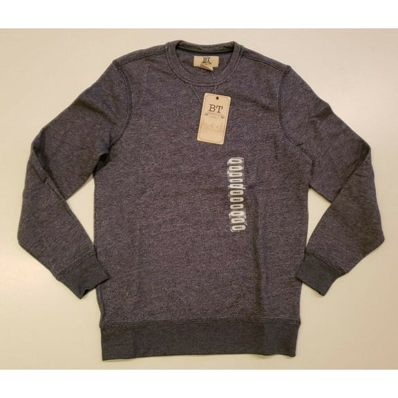 BT SUPPLY CO Men's Sweater (Total Eclipse, Small)