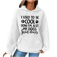 thumbnail image 2 of QUINDOS Hoodies for Women Plus Size Letter Sweatshirts for Women Plus Size Casual Graphic Long Sleeve Crew Neck Pullover Tops, 2 of 3