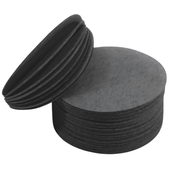 Esponjas Faciales Comprimidas de Celulosa Pack 24 Unidades Negro – Limpieza Profunda y Suavidad Extrema