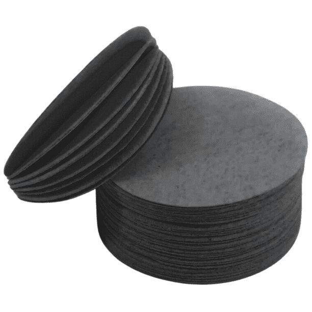 Esponjas Faciales Comprimidas de Celulosa Pack 24 Unidades Negro – Limpieza Profunda y Suavidad Extrema