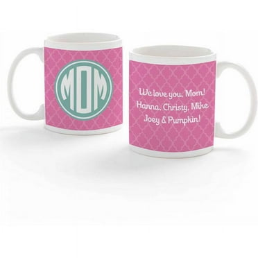 Personalized Monogram For Mom Coffee Mug