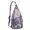 Colorful Floral Paisley, variant on Chic Paisley Sling Backpack - Exotic Colorful Pattern Shoulder Bag, Fashionable Anti-Theft Pack for Commuters