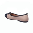 thumbnail image 4 of Flats Ballerina Tropicana Niña Moda Casual Cómodo Tipo Piel Nude Negro Bicolor Moño 005A4U rosa 19 Tropicana 005A4U, 4 of 7