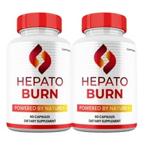 Hepato Burn Capsules, Maximum Strength All Natural Formula, HepatoBurn Pills Supplement, 60 Capsules (2 Pack)