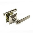 thumbnail image 1 of Aleko SKT3577PR-UNB Privacy Door Lever Interior Doors Bed & Bath Thick Handle, 1 of 1