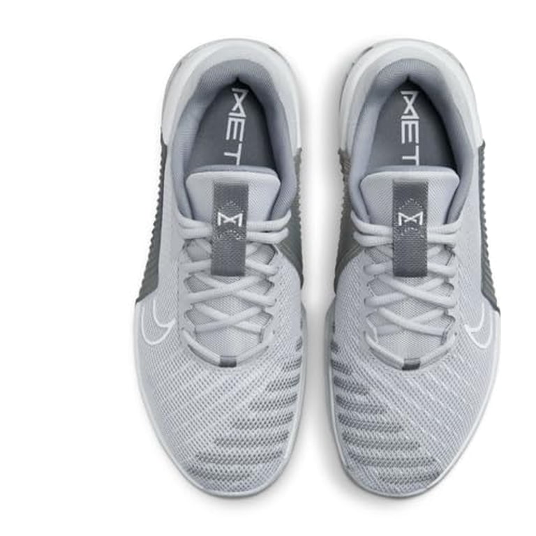 NEW Nike Mens Metcon 9 Light Smoke Grey Lace Up Sneakers Mens Nike Metcon 9 DZ2617 002 - LT Smoke Grey / White  main image 4