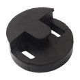 thumbnail image 4 of FONDOTIN Black Rubber Violin Mute for Practice Clips on Bridge for Sound Muting, 4 of 6