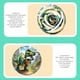 thumbnail image 5 of Juguetes de piscina, juguetes para bebés, juguetes para niños pequeños, rompecabezas de dinosaurio de 360 grados, giroscopio de doble cara, juguete rompecabezas giratorio para niños, giroscopio girato, 5 of 7