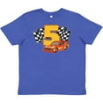 thumbnail image 3 of Inktastic Number Five Race Car Youth T-Shirt, 3 of 5