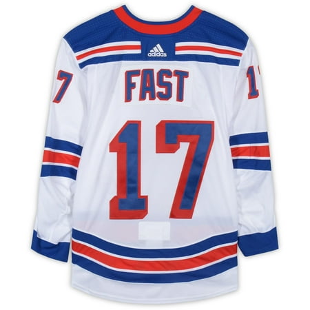 Jesper Fast New York Rangers Game-Used #17 White Jersey vs. Vegas Golden Knights on January 8, 2019 - 1994 Stanley Cup Anniversary Night - Size 56 - Fanatics Authentic (Best Slots In Vegas 2019)