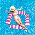 thumbnail image 7 of sixwipe 2 Pack Inflatable Pool Floats Adult, Water Hammock Lounge, 4-in-1 Multi-Purpose Pool Floaties Toys,Floats for Swimming Pool, Adults Vacation Fun and Rest, 7 of 7