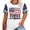 White Blue, variant on KimSoong Women Plus Size American Flag Shirt 4th of July T-Shirt USA Stars Stripes Shirt Patriotic Summer Tops