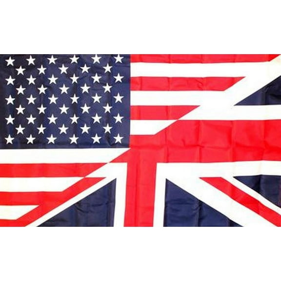 3x5 United States United Kingdom Friendship Flag Polyester 3 x 5 Foot USA UK New