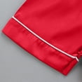 thumbnail image 6 of Kiijoy Toddler Girls Pajamas Silk Classic Button Down Short Sleeves Top Shorts, Sizes 4-5, 6 of 6