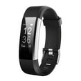 thumbnail image 2 of FunnyBeans Replacement Band ID115Plus HR Adjustable Strap for Smart Bracelet Fitness Tracker (Black), 2 of 6