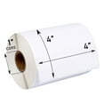 thumbnail image 5 of HOUSELABELS 4" x 4" Multipurpose Labels on 1" Core Compatible With Zebra and Rollo Printers, 1 Roll / 350 Labels per Roll, 5 of 7