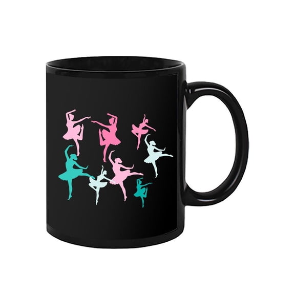 Ballerinas Dancing Silhouettes Mug Unisex's -Image by Shutterstock