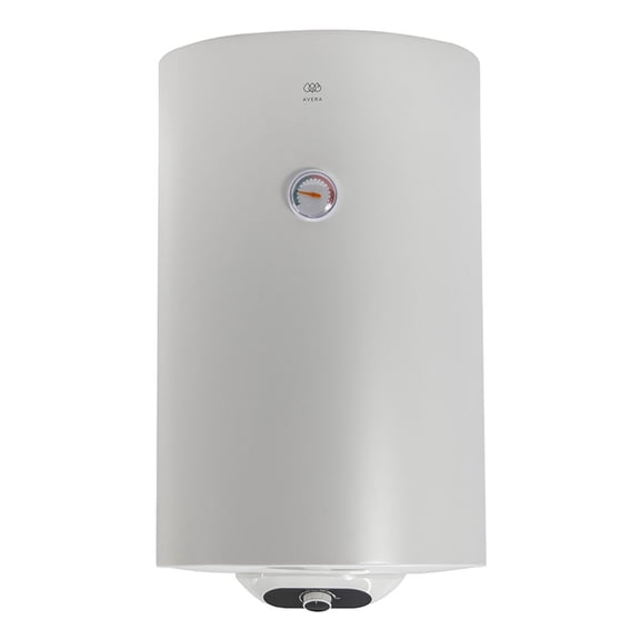 Calentador de Agua Depósito Eléctrico 30 Litros, 1 Servicio, Encendido automático, Temperatura ajustable 20°C a 75°C, Corriente eléctrica 127V, Seguro y sin gas, Boiler de depósito AVERA, C30LE