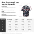 thumbnail image 5 of Pofeuu Sailboat And Wave Print Mens Casual Short Sleeve Shirts Beach Summer Spread Collar Pocket Tops Men's Casual Short-sleeved Shirt-Large, 5 of 5