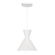 thumbnail image 1 of Luminario Colgante 20W Lamina Acero Inoxidable Blanco Maxxi, 1 of 2