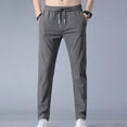 thumbnail image 4 of Men\'s Trousers Loose Straight-Leg Casual Pants Thin Quick-Drying Sports Pants, 4 of 7