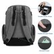 thumbnail image 5 of Mochila para Pañales Mancro Impermeable de Gran Capacidad Gris, 5 of 6
