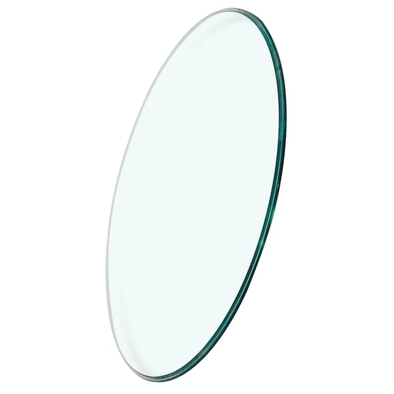 LIFKOME Round Tempered Glass Table Top with Smooth Edges, and Stylish for Home, Hotel, Office Use