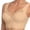 Beige, variant on Women's Seamless Powerful Push Up Wireless Bra Lift Full-Figure Posture Correcting Bra Ice Silk Anti Sagging Bra