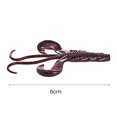 thumbnail image 3 of CSChome Fishing Baits 8Pcs 6cm/3g Soft Shrimp Baits Saltwater Freshwater Bright Color Soft High Toughness Reusable Simulation Design Flexible, 3 of 7