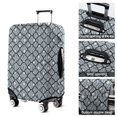thumbnail image 5 of Blue and White Intricate Pattern Luggage Cover Fashion Suitcase Cover Baggage Covers Fit 25-28 Inch Luggage (Go Travel), 5 of 5