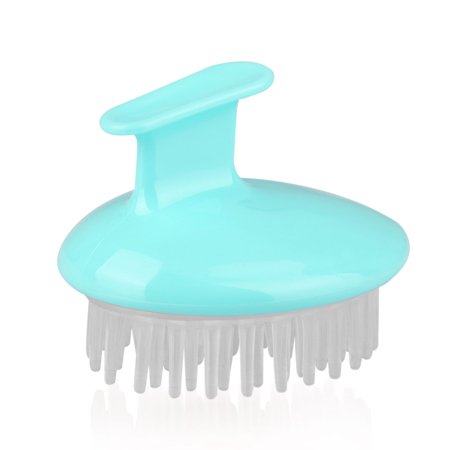Shampoo Massage Brush, EEEKit Soft Silicone Scalp Massaging Shampoo Brush Head Hair Cleaning Washing Massager Comb for Head Caring, (Best Hair Salon Shampoo)