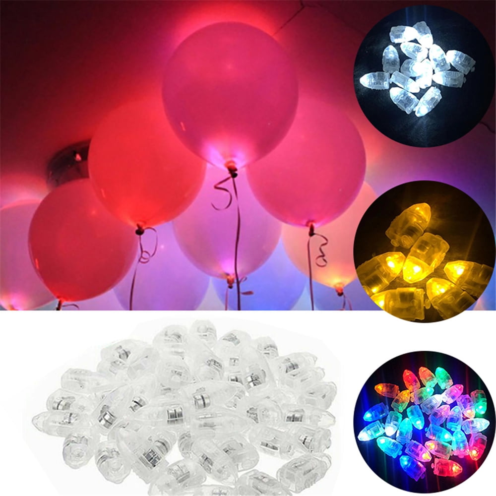5/10Pcs Mini Bright LED Lamp Balloon Light For Paper Lantern Wedding Party Decor 