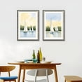 thumbnail image 5 of 2-Pack 20x28" Sailboat Framed Wall Art, Replaceable Canvas Prints with Solid Wood Frames, Nautical Decor, 5 of 9