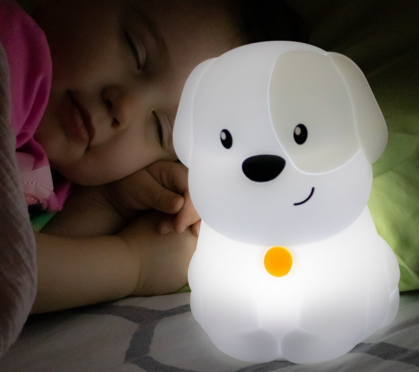 LED Baby Night Light Kids Cute Animal Silicone Touch Sensor Color Changing Gifts 