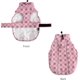 thumbnail image 2 of Impermeable ajustable para perros, chamarra de lluvia ligera para mascotas, ropa con tira reflectante (sakura rosa), 2 of 4