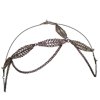 ***Discontinued***Three Chain Headwraps - Metal Leaves