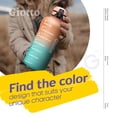 thumbnail image 5 of Giotto Large Half Gallon Motivational Water Bottle with Time Marker & Removable Strainer, 64 fl oz., 5 of 7