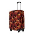 thumbnail image 3 of Luggage Cover Anti Scratch, halloween cat pumpkins Elastic Suitcase Protector Suitcase Covers for Luggage Fits 18-32 Inch Luggage, 3 of 6