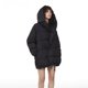 thumbnail image 3 of Chaqueta de plumón ligera de invierno para mujer para exteriores 2024 nueva parka gruesa sólida con capucha 90 plumón de pato blanco abrigo informal holgado cálido, 3 of 4