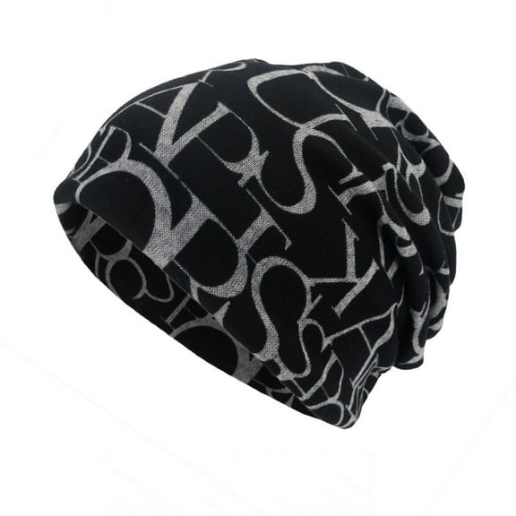 iHPH7 Slouchy Beanie Slouch Beanie Skull Cap Beanie Y2k Beanie Womens Winter Hat Winter Hats for Men Winter Hats for Women Black M