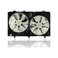 thumbnail image 2 of Dual Radiator and Condenser Fan Assembly - Pacific Best Inc. Fit/For TO3115167 11-13 Toyota Sienna 2.7L, 10-15 Lexus RX 350 3.5L Without Tow Package, 2 of 3