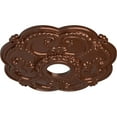 thumbnail image 3 of Ekena Millwork 18"OD x 3 1/2"ID x 1 1/2"P Rotherham Ceiling Medallion (Fits Canopies up to 3 1/2"), Hand-Painted Copper Penny, 3 of 6