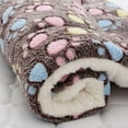thumbnail image 1 of PetCatDogPuppyBedBlanketKennelMattressCosyWarmSoftCrateMat, 1 of 3