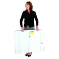 thumbnail image 2 of Butterfly Family Mini Ping Pong Table | 1 Piece Portable Ping Pong Table for Tailgating Games | 2ft Height | Great Ping Pong Table for Small Kids | Adjust Angles for Slower Play, Green (TFAMGN), 2 of 5
