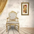 thumbnail image 3 of Gorham, Gregory 15x32 Gold Ornate Wood Framed with Double Matting Museum Art Print Titled - Villa Toscano Panel, 3 of 4