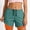 Green, variant on LINGLANG Women's Running Shorts with Built-in Liner, Anti-Chafing Athletic Workout Shorts, High Waist Yoga Gym Shorts for Outdoor Sports Training