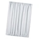 thumbnail image 1 of Cortina de ventana de puerta francesa Macarena Panel de cortina de puerta Delantera 54 blanco, 1 of 5
