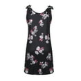 thumbnail image 4 of FASHIONWT Elegant Floral Print Basic Lace Short Summer Women Dress, 4 of 7