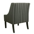 thumbnail image 5 of HomePop Modern Swoop Accent Armchair, 5 of 7